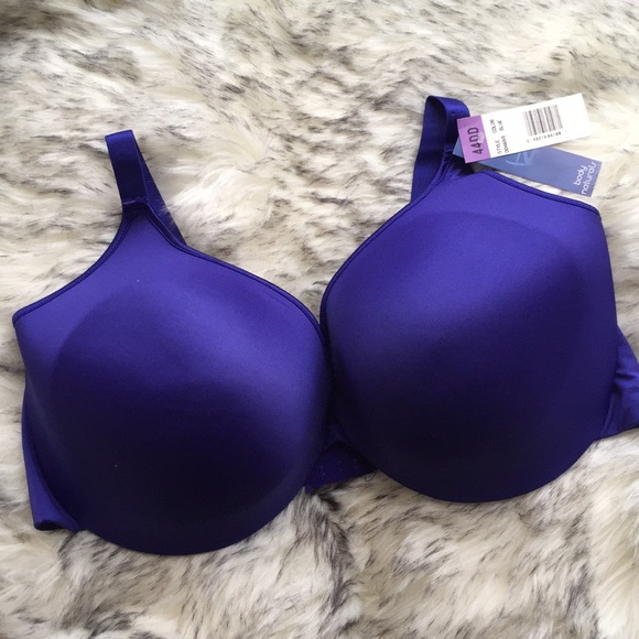 ✨2/$22✨ NWT BODY NATURALS Satin Full Support T-Shirt Bra - Picture 2 of 4